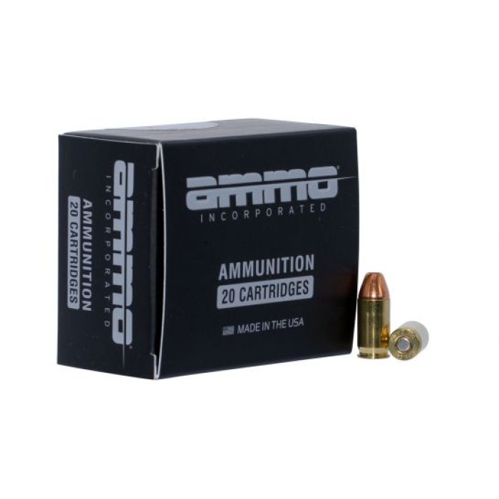 Ammo Inc 90 Grain JHP .380 ACP Ammo, 20rd/box - 380090JHP-A20