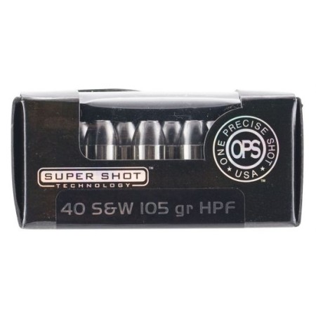 Ammo Inc Ammo Ops .40sw - 150gr. Hp Frangible 20-pack