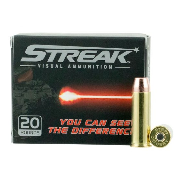 Ammo Inc Streak, Ammo 44240tmcstrkred Streak 44mag 240tmc Red 20/10