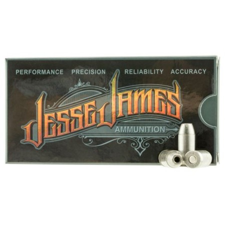 Ammo Inc Jesse James Black Label 230 gr Hollow Point .45 ACP Ammo, 20/box - 45230HPJJ20