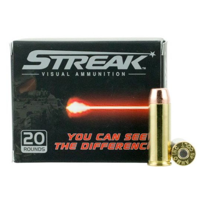 Ammo Inc Streak, Ammo 45c250tmcstrkred Streak 45c  250tmc Red 20/box