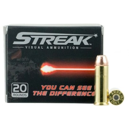 Ammo Inc Streak, Ammo 45c250jhpstrkred Streak 45c  250jhp Red 20/box