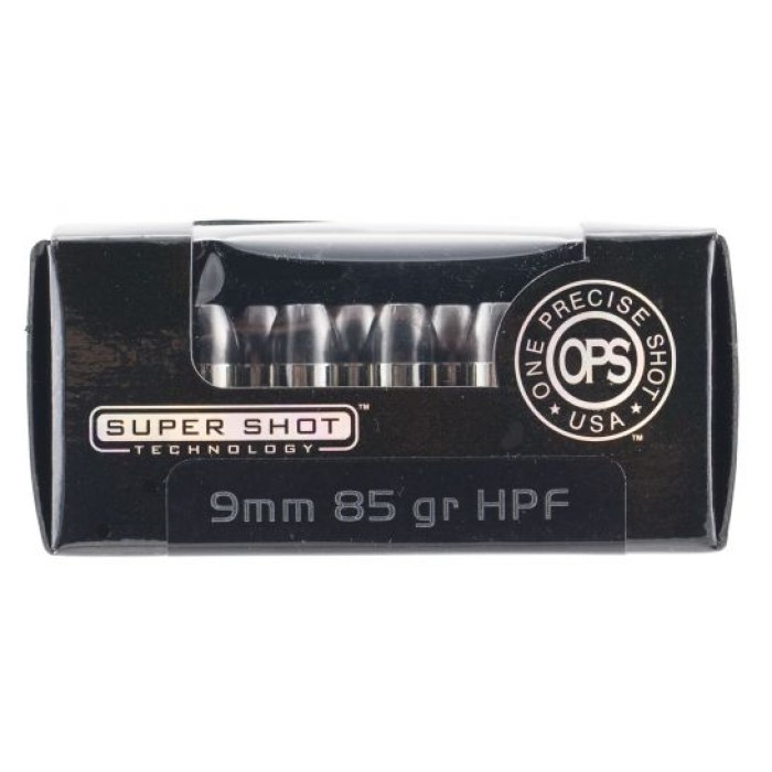 Ammo Inc Ops Ammo 9mm Luger - 85gr. Hp Frangible 20-pack
