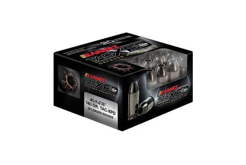 Barnes Bullets TAC-XPD 140 gr Barnes TAC-XP .40 S&W Ammo, 20/box - 21554