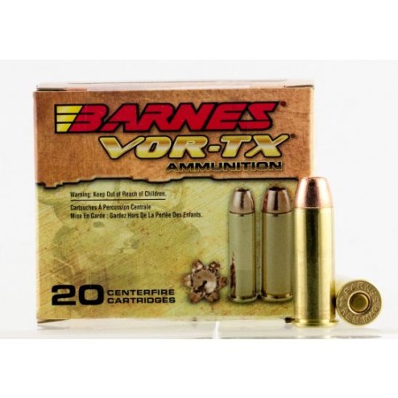 Barnes Bullets VOR-TX 225 gr Barnes XPB .44 Rem Mag Ammo, 20/box - 21545