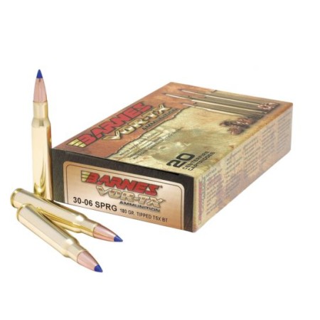 Barnes Bullets VOR-TX 120 gr Tac-TX Boat Tail .300 Blackout Ammo, 20/box - 30827