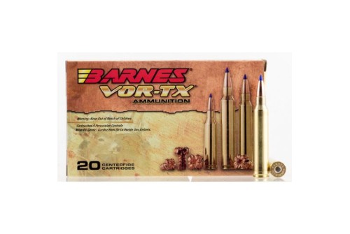 Barnes Bullets VOR-TX 165 gr Tipped TSX Boat Tail .300 Win Mag Ammo, 20/box - 21537