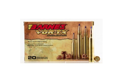 Barnes Bullets VOR-TX 150 gr Tipped TSX Boat Tail .300 Win Mag Ammo, 20/box - 21569