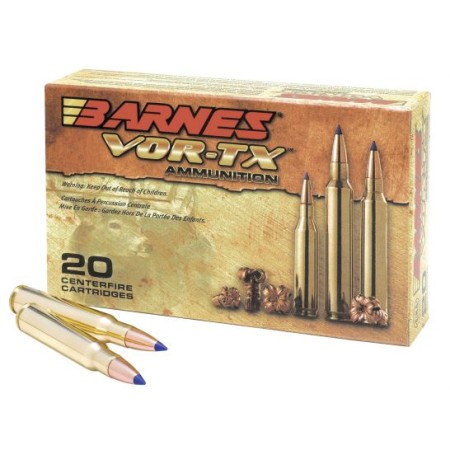 Barnes Bullets 21541 VOR-TX Rifle  308 Win 168 gr Tipped TSX Boat Tail 20 Bx/ 10 Cs