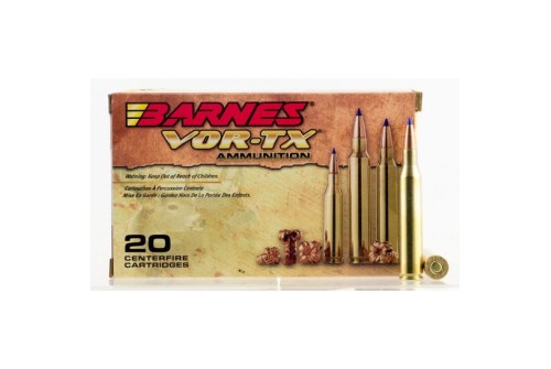 Barnes Bullets VOR-TX 100 gr Tipped TSX Boat Tail .25-06 Rem Ammo, 20/box - 21557