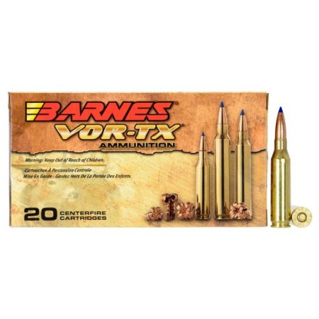 Barnes Bullets 22010 VOR-TX Rifle  260 Rem 120 gr Tipped TSX Boat Tail 20 Bx/ 10 Cs