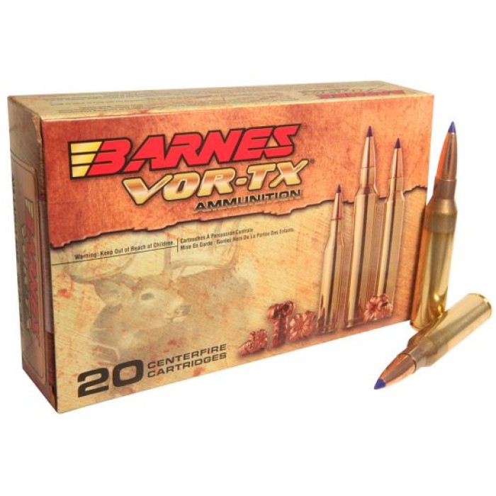 Barnes Bullets VOR-TX 280 gr LRX Boat Tail .338 Lapua Mag Ammo, 20/box - 30727