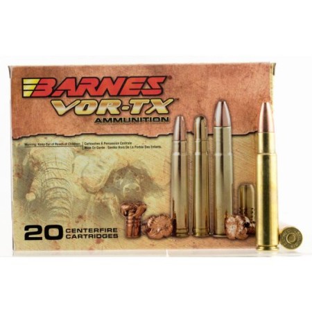 Barnes Bullets VOR-TX Safari 400 gr TSX Flat Base .416 Rigby Ammo, 20/box - 22034