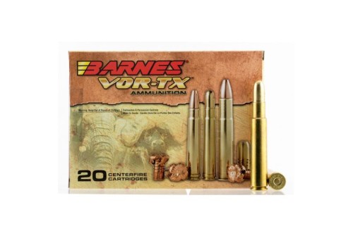 Barnes Bullets VOR-TX Safari 400 gr Round Nose Banded Solid .416 Rigby Ammo, 20/box - 22035