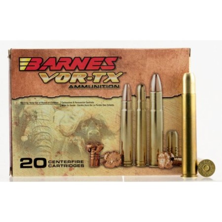 Barnes Bullets VOR-TX Safari 570 gr Round Nose Banded Solid .500 Nitro Express Ammo, 20/box - 22033