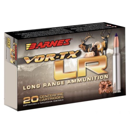 Barnes Bullets 30232 VOR-TX LR Rifle 6mm Creedmoor 95 gr LRX Boat Tail 20 Bx/ 10 Cs