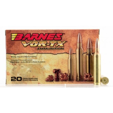 Barnes Bullets VOR-TX 160 gr TSX Boat Tail 7mm Rem Mag Ammo, 20/box - 21529