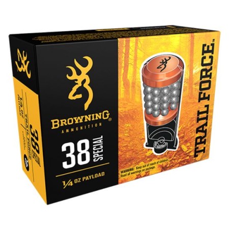 Browning Trail Force 38 Special #9 Shot Trail Guide 20 Rounds