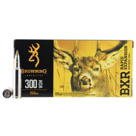 Browning BXR 155 gr Matrix Tip .300 WSM Ammo, 20/box - B192130001