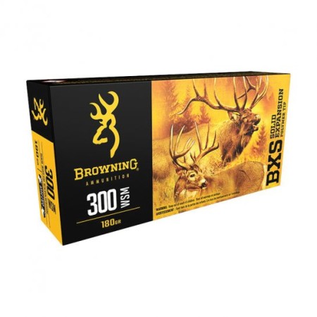 Browning BXS 180 gr Terminal Tip .300 WSM Ammo, 20/box - B192430001