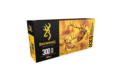 Browning BXS 180 gr Terminal Tip .300 WSM Ammo, 20/box - B192430001