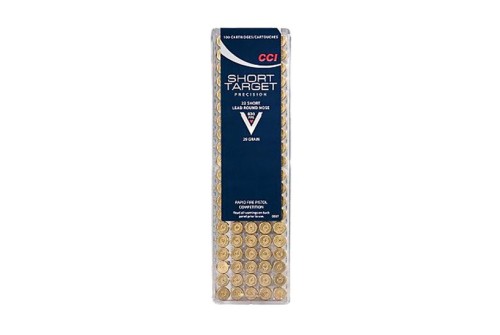 Cci Ammo Target .22 Short - 29gr. Lead Rn 100-pack