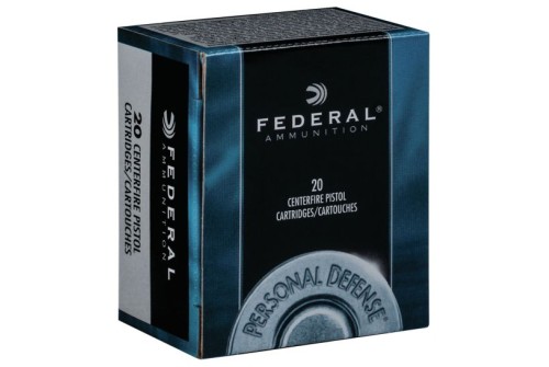 Federal Personal Defense Revolver 125 gr Jacketed Hollow Point .357 Mag Ammo, 20/box - C357B