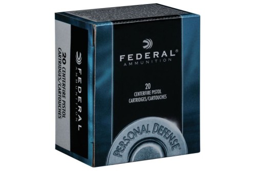 Federal Personal Defense Revolver 158 gr Jacketed Hollow Point .357 Mag Ammo, 20/box - C357E