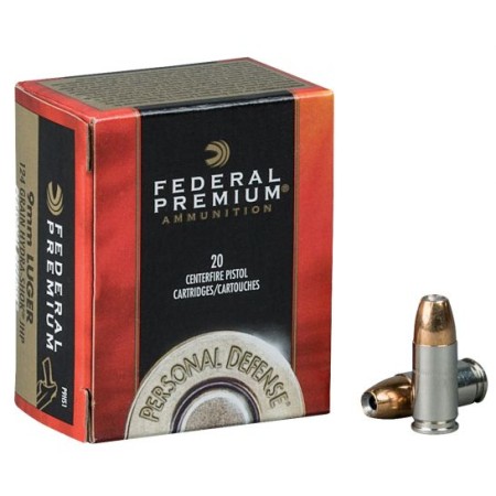 Federal Premium Personal Defense 155 gr Hydra-Shok .40 S&W Ammo, 20/box - P40HS2