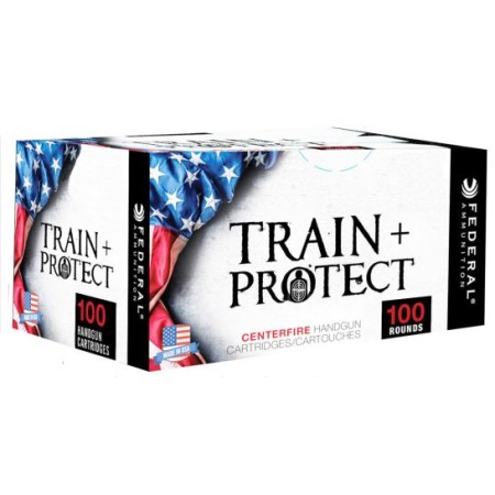 Federal Tp40vhp2 Train + Protect  40 S&W 180 GR Versatile Hollow Point 100 Bx/ 5 CS
