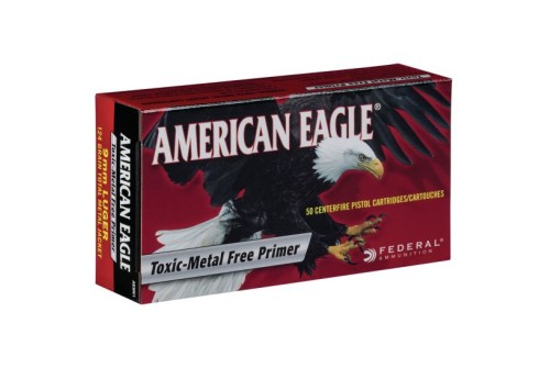 Federal American Eagle Indoor Range Training 124 gr Full Metal Jacket 9mm Ammo, 50/box - AE9N1