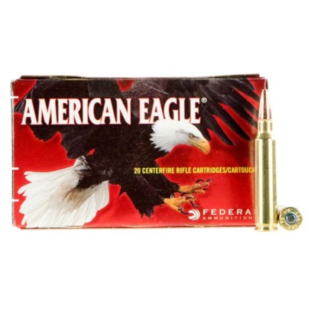 Federal American Eagle 75 gr Total Metal Jacket .223 Rem Ammo, 20/box - AE223T75