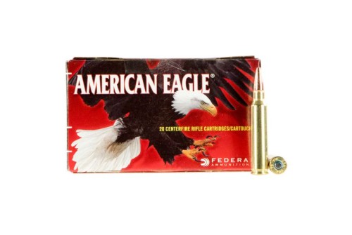Federal American Eagle 75 gr Total Metal Jacket .223 Rem Ammo, 20/box - AE223T75