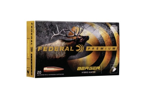 Federal Premium Hunter 95 gr Berger Hybrid .243 Win Ammo, 20/box - P243BCH1