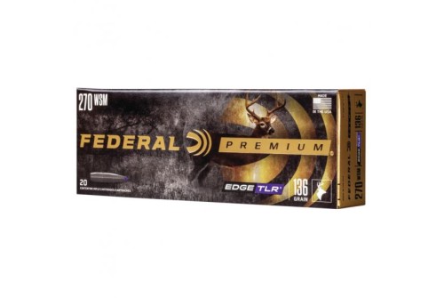 Federal Premium Edge TLR 136 gr Terminal Long Range .270 WSM Ammo, 20/box - P270WSMETLR1