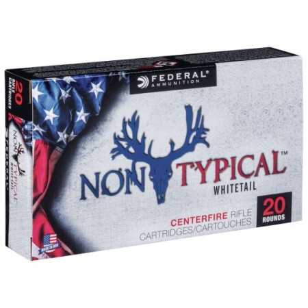 Federal Non-Typical 180 gr Soft Point .300 Win Mag Ammo, 20/box - 300WDT180