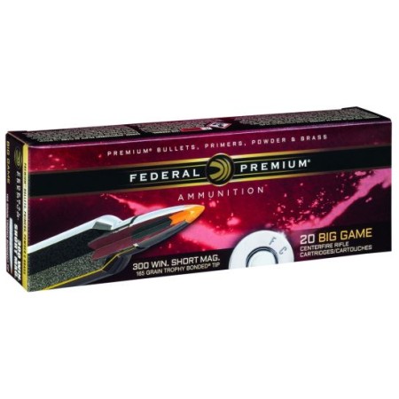 Federal Premium 165 gr Trophy Bonded Tip .300 WSM Ammo, 20/box - P300WSMTT2