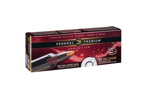 Federal Premium 180 gr Trophy Bonded Tip .300 WSM Ammo, 20/box - P300WSMTT1