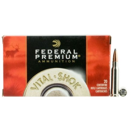 Federal Premium 180 gr Nosler Partition .308 Win Ammo, 20/box - P308E