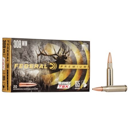 Federal Premium, Fed P308h          308     165 Btsx         20/box