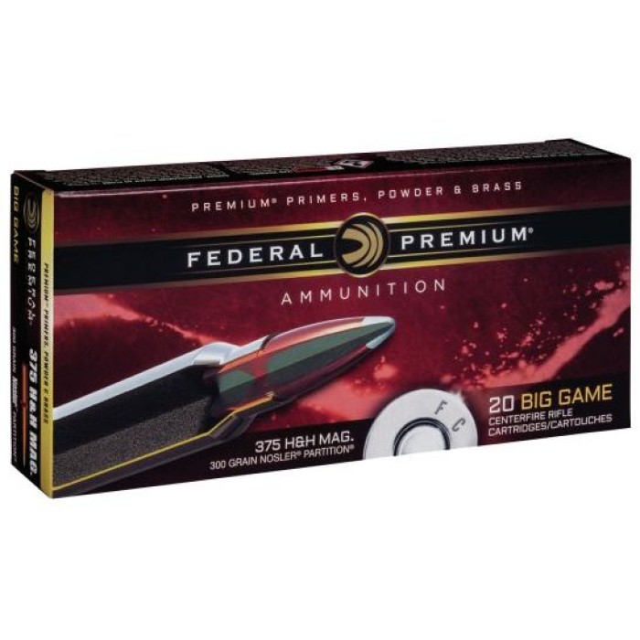 Federal Prm 375h&h 300 Grain Weight NP 20/Box 029465085964