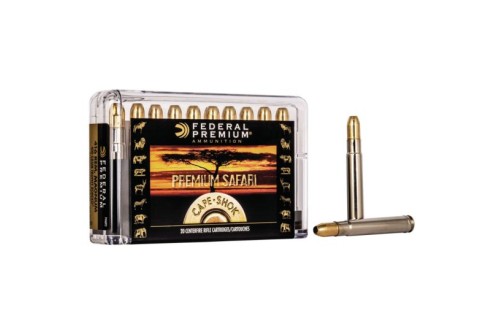 Federal Premium Safari Cape-Shok 400 gr Trophy Bonded Sledgehammer Solid .416 Rem Mag Ammo, 20/box - P416RT2