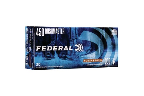 Federal Power-Shok 300 gr Jacketed Hollow Point .450 Ammo, 20/box - 450BMB