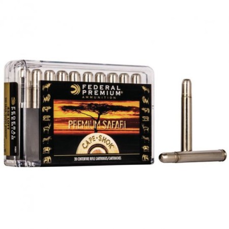 Federal Premium Safari Cape-Shok 500 gr Trophy Bonded Bear Claw .458 Lott Ammo, 20/box - P458LT1