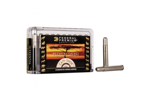 Federal Premium Safari Cape-Shok 500 gr Trophy Bonded Bear Claw .458 Win Mag Ammo, 20/box - P458T2