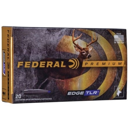 Federal Premium Edge TLR 130 gr Terminal Long Range 6.5 Crd Ammo, 20/box - P65CRDETLR1