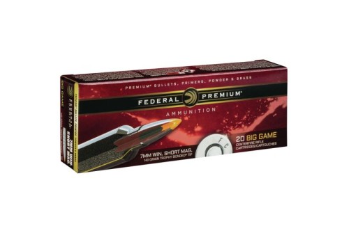 Federal Premium 140 gr Trophy Bonded Tip 7mm WSM Ammo, 20/box - P7WSMTT2