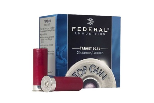 Federal Premium Top Gun 12 Gauge 1 oz Top Gun Centerfire Shotgun Ammo, 1180FPS, 7.5 Shot, 25 Rounds, TG121 7.5