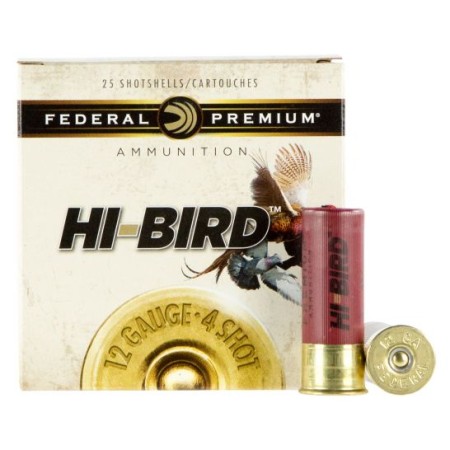 Federal Premium Hi-Bird 2.75" 12 Gauge Ammo 8, 25/box - HVF12H8