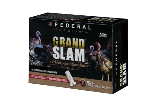 Federal Premium Grand Slam 3" 20 Gauge Ammo 5, 10/box - PFCX258F5